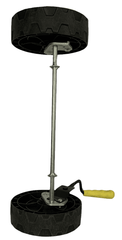 Front Wheels Axle For Challenge 129cc Petrol Lawnmowers XSS40E