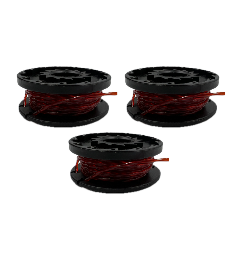 Genuine 3 Pack Of Spools For McGregor MET3525 Corded Grass Trimmer