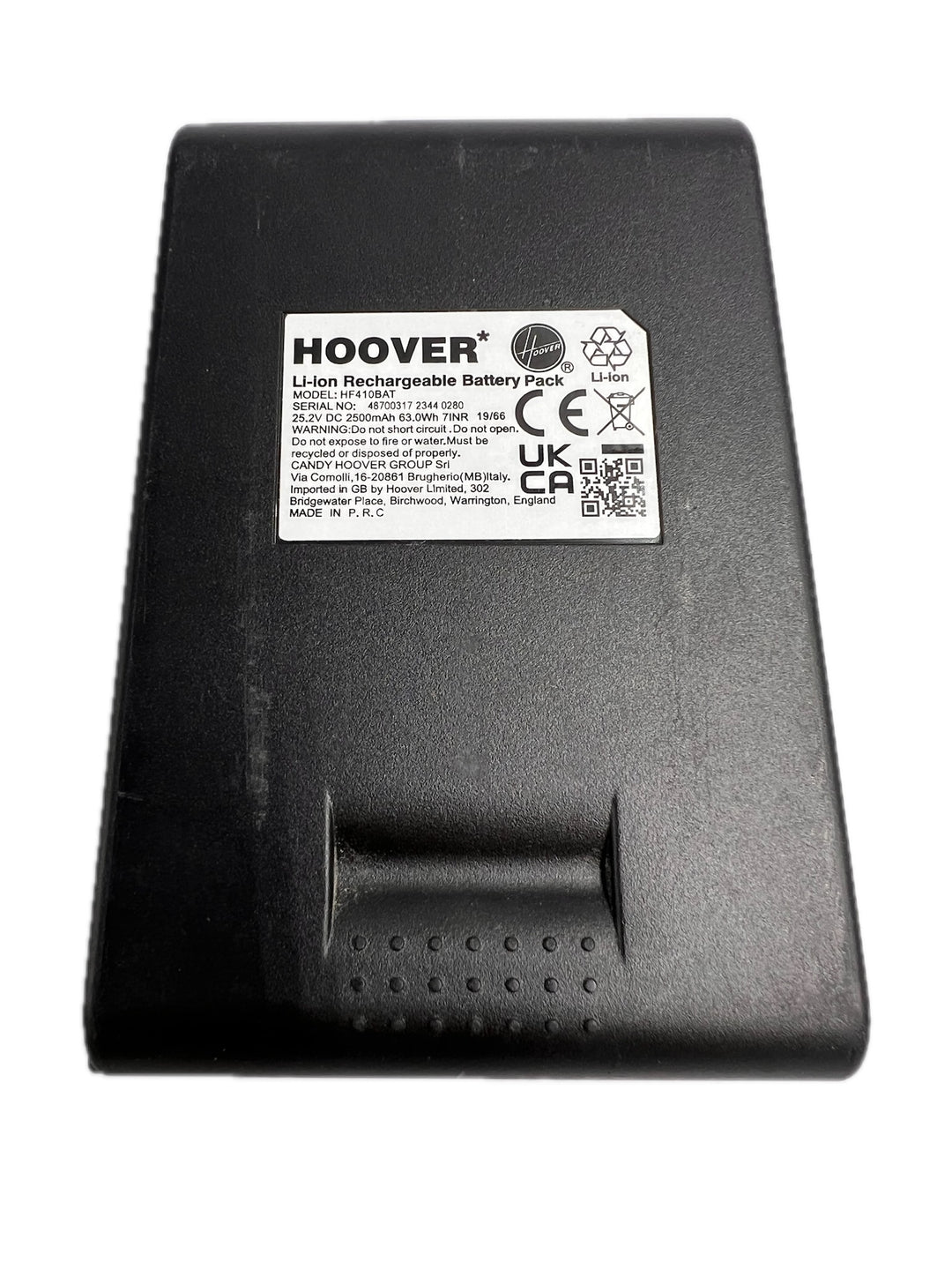 Genuine Battery HF410BAT for Hoover HF4 Anti Hair Wrap Pet Cordless Vacuum Cleaner