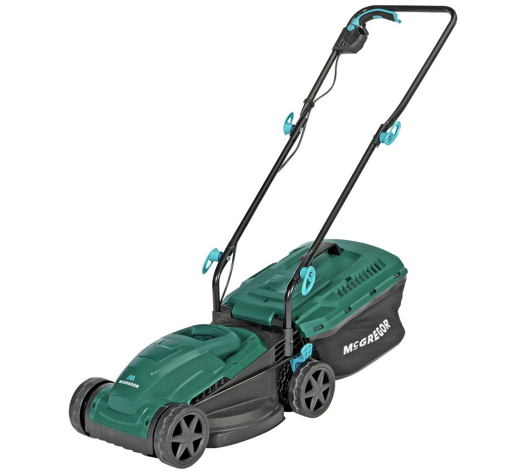 Genuine Set of 4 Wheels For McGregor 1200w 32cm Corded Rotary Lawnmower MER1232