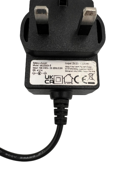 Genuine Charger For Bush V19P13A20Q0A25EU 2-in-1 Cordless Vacuum Cleaner