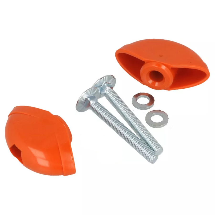 Genuine Orange Handle Fixing Kit For Flymo Hover Vac 250 Collect Lawnmower - Argos Model 8657266