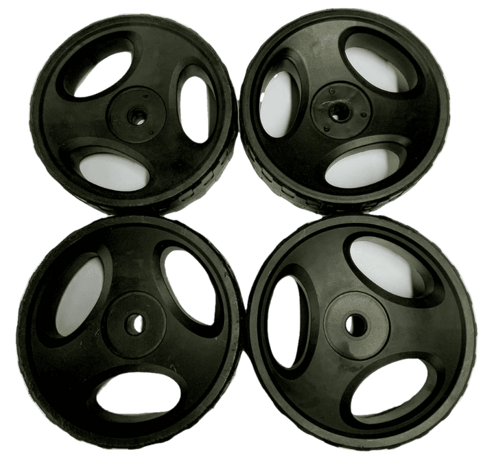 Genuine Set Of 4 Wheels For Challenge & Sovereign 1000w Lawnmowers - ME1031M