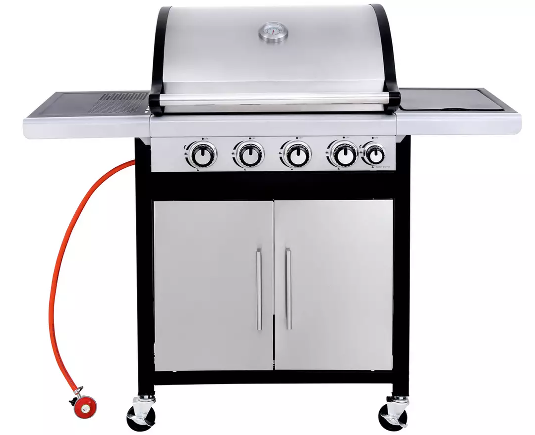 Genuine Left Rear Leg for Home Deluxe 4 Burner With Side Burner Gas BBQ - 9538559