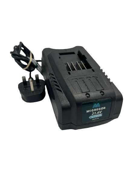 McGregor 21.6V Battery &amp; Charger Kit For MCR2132 MCR2134A Cordless Lawnmower