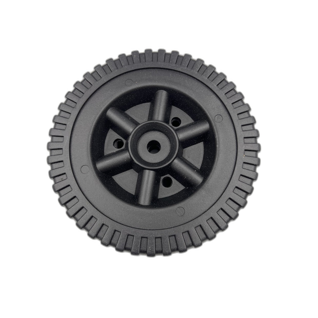 Genuine Black Plastic Wheel For Home Smoker Charcoal BBQ - 6062042	