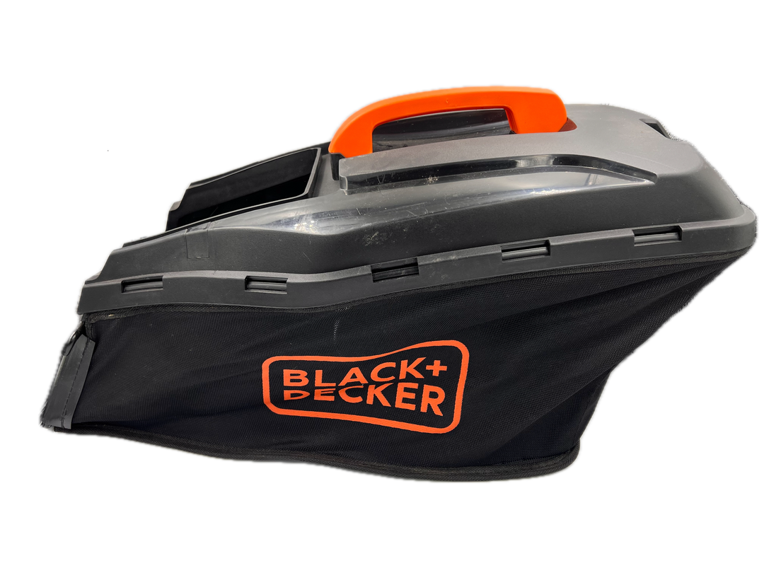 Genuine Grass Box For Black + Decker EasySteer 38cm Corded Rotary Lawnmower - 1600W BEMW471ES-GB/BEMW471ES