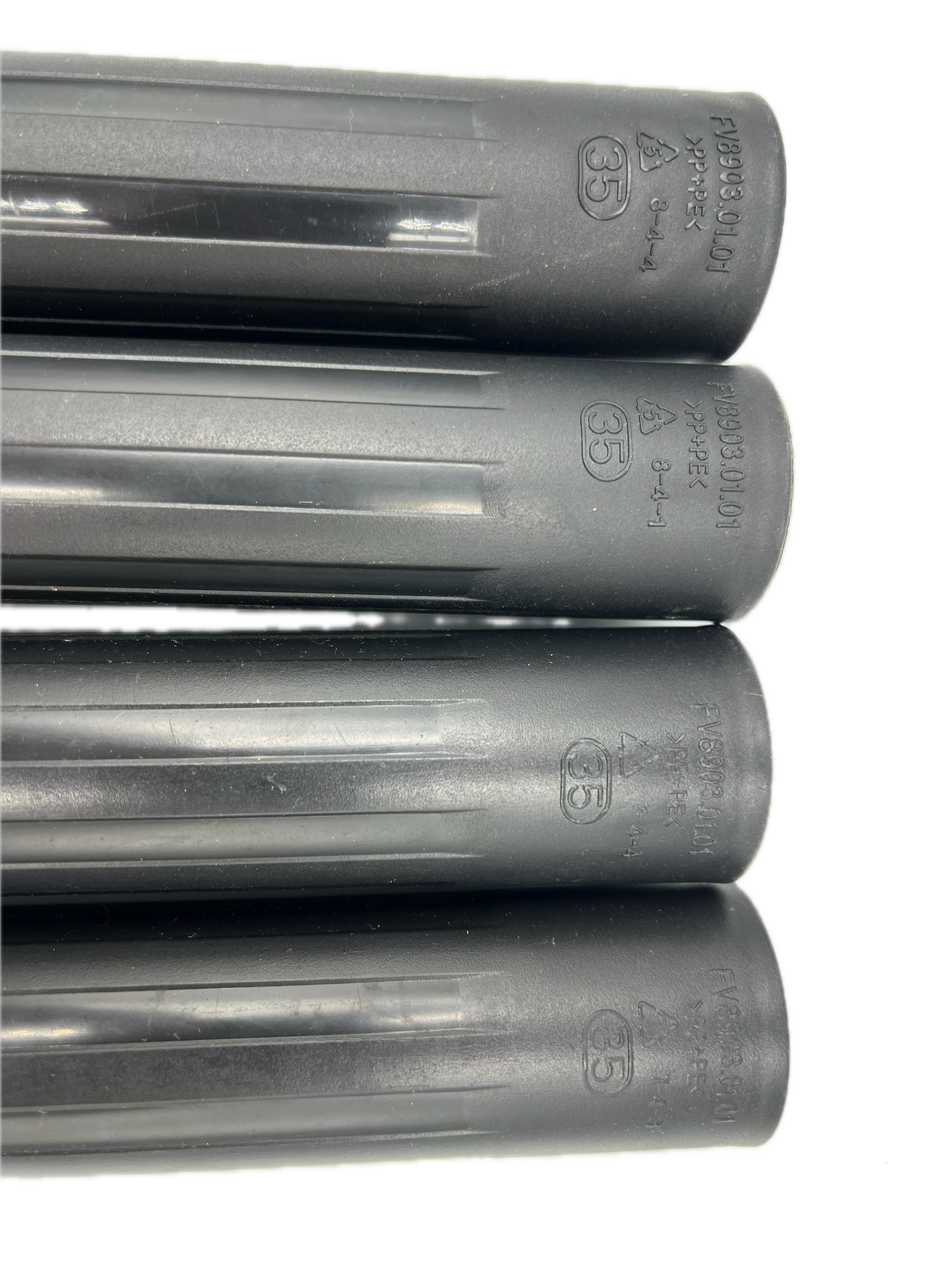 Genuine Black Plastic 35mm Extension Rods x 4 For Guild GWD16 16L Wet & Dry Canister Vacuum Cleaner 8849445