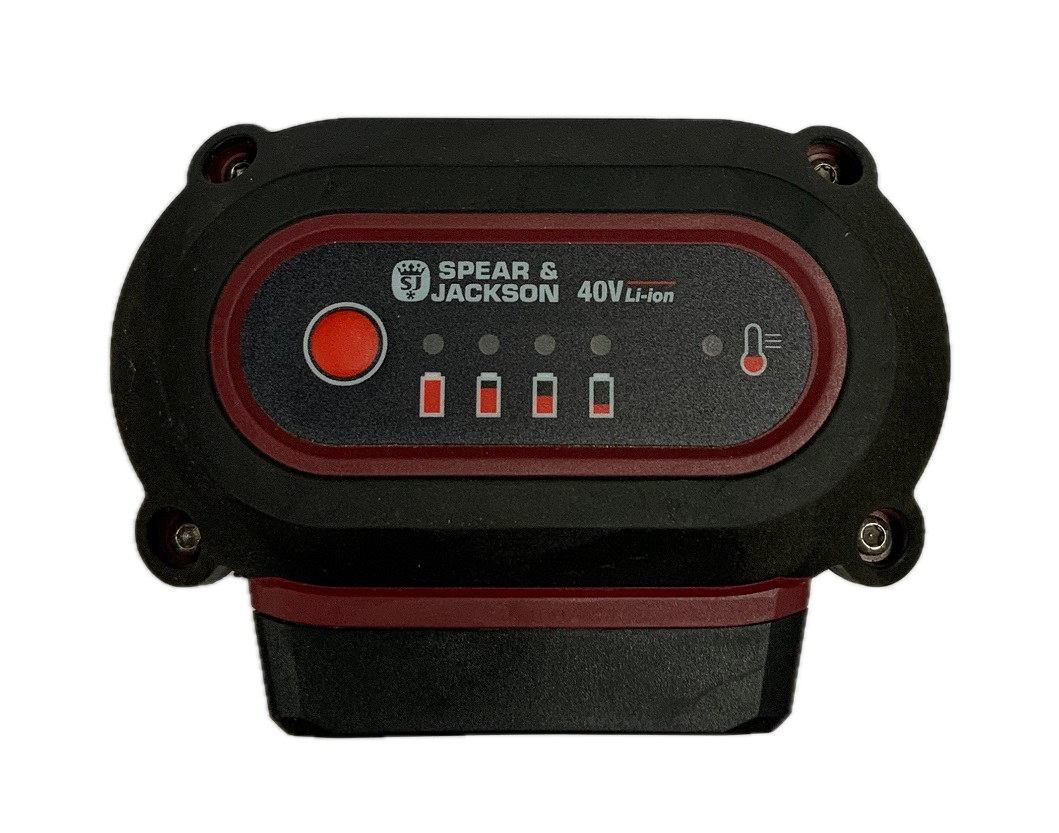 B0P140-ZF 40v Battery For Spear & Jackson 40cm Cordless Lawnmower - S4040X2CR