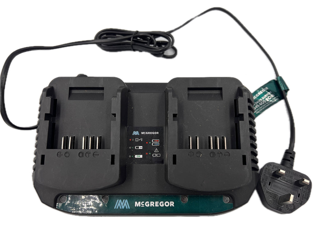 Genuine B0Q-SP07-2040ZB 18v Dual Charger For McGregor MCLLM3637 Batteries 