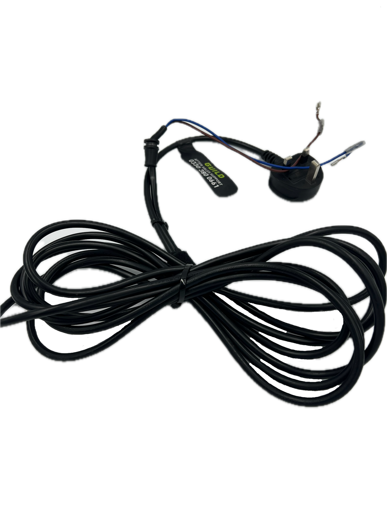 Genuine 5m Power Cable Flex Lead Plug For Guild 16L GWD16 Wet & Dry Canister Vacuum Cleaner - 8849445