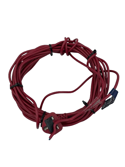 Genuine 12m Red Power Cable Flex Lead For Spear & Jackson S1637ER/2 Corded Lawnmower