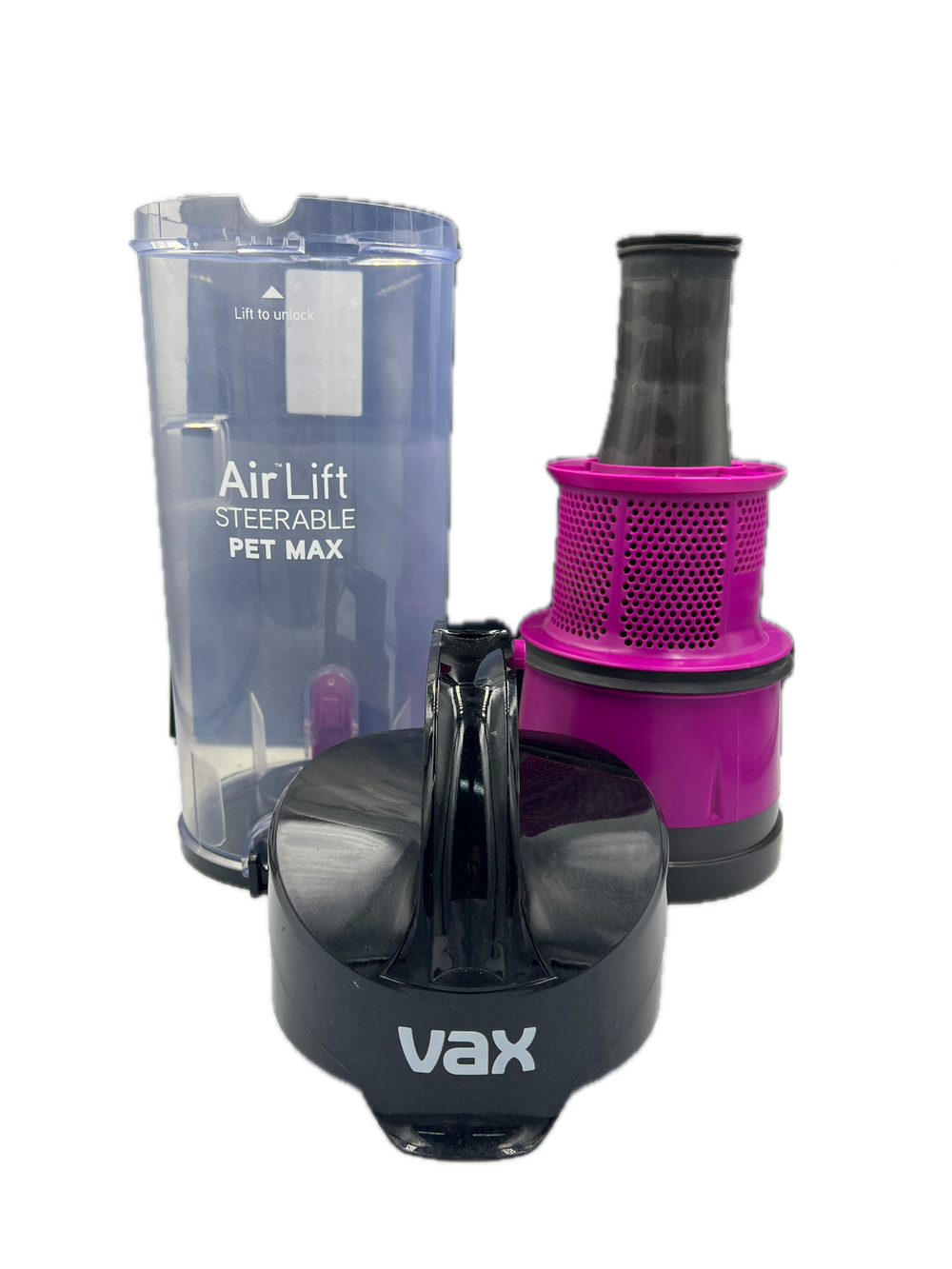 Genuine Complete Dust Container Assembly For Vax Air Lift Steerable Pet Max Upright Vacuum Cleaner- UCPMSHV1