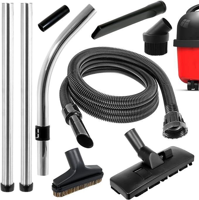 Premium Quality Complete (1.8m / 32mm) Vacuum Hose, Tool & Brush Kit for Numatic Henry, James, Hetty, Edward & Harry Vacuum Cleaners