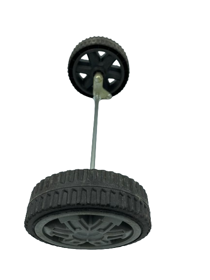 Genuine Front Wheels & Axle For Yard Force 40cm Push Petrol Lawnmower - 127cc - GM R40(XSS40B)