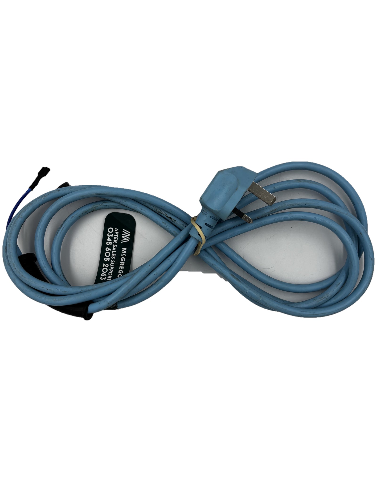 Genuine 3.2m Power Cable Flex Lead Plug For McGregor Impact Shredder - MES25