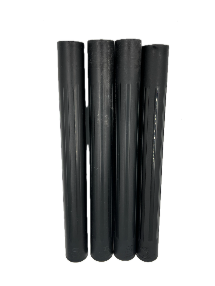 Genuine Black Plastic 35mm Extension Rods x 4 For Guild GWD16 16L Wet &amp; Dry Canister Vacuum Cleaner 8849445