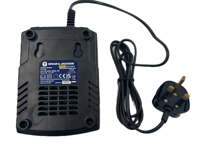 Spear & Jackson S18EHP Hedge Trimmer 1hr Battery Charger ACG18G25