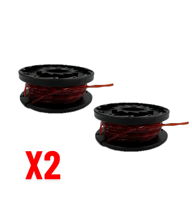 Genuine 2 Pack Of Spools For McGregor MET3525 Corded Grass Trimmer