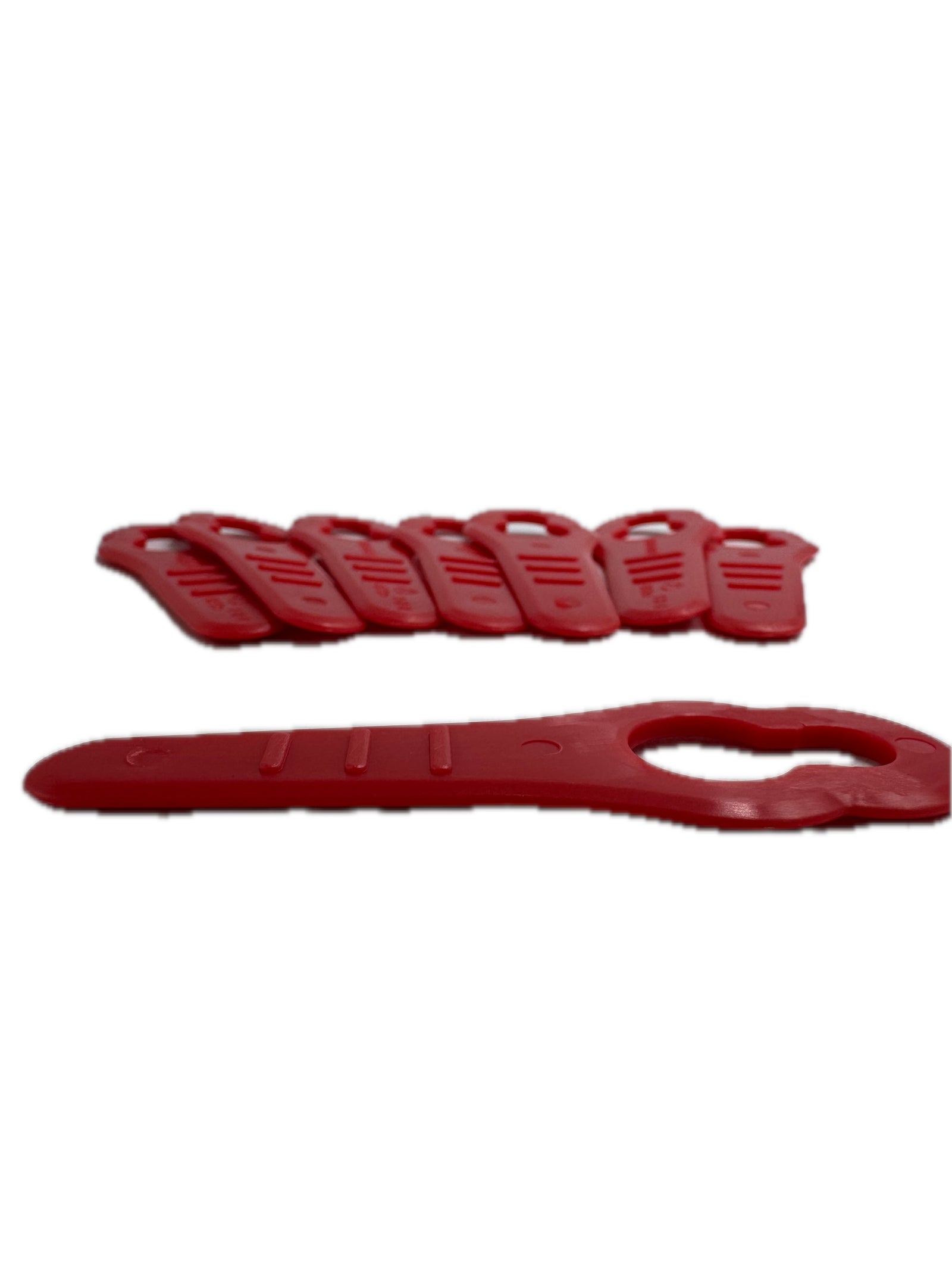 Genuine Pack of 8 Blades for Challenge MEH929 Corded Hover Mower