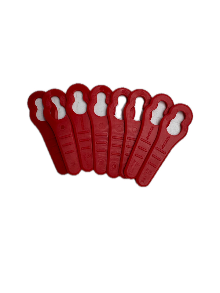Genuine Pack of 8 Blades for Challenge MEH929 Corded Hover Mower