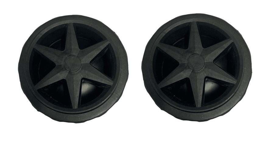 Genuine Set of 2 Wheels For McGregor 1200w 32cm Corded Rotary Lawnmower MER1232