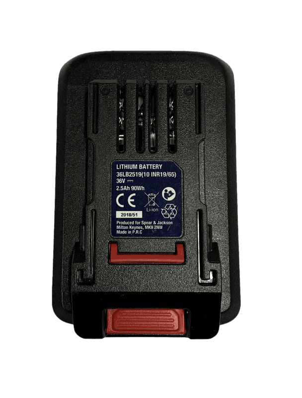 Genuine 36LB2519 Battery For Spear & Jackson 40v Cordless Lawnmower S4037CR