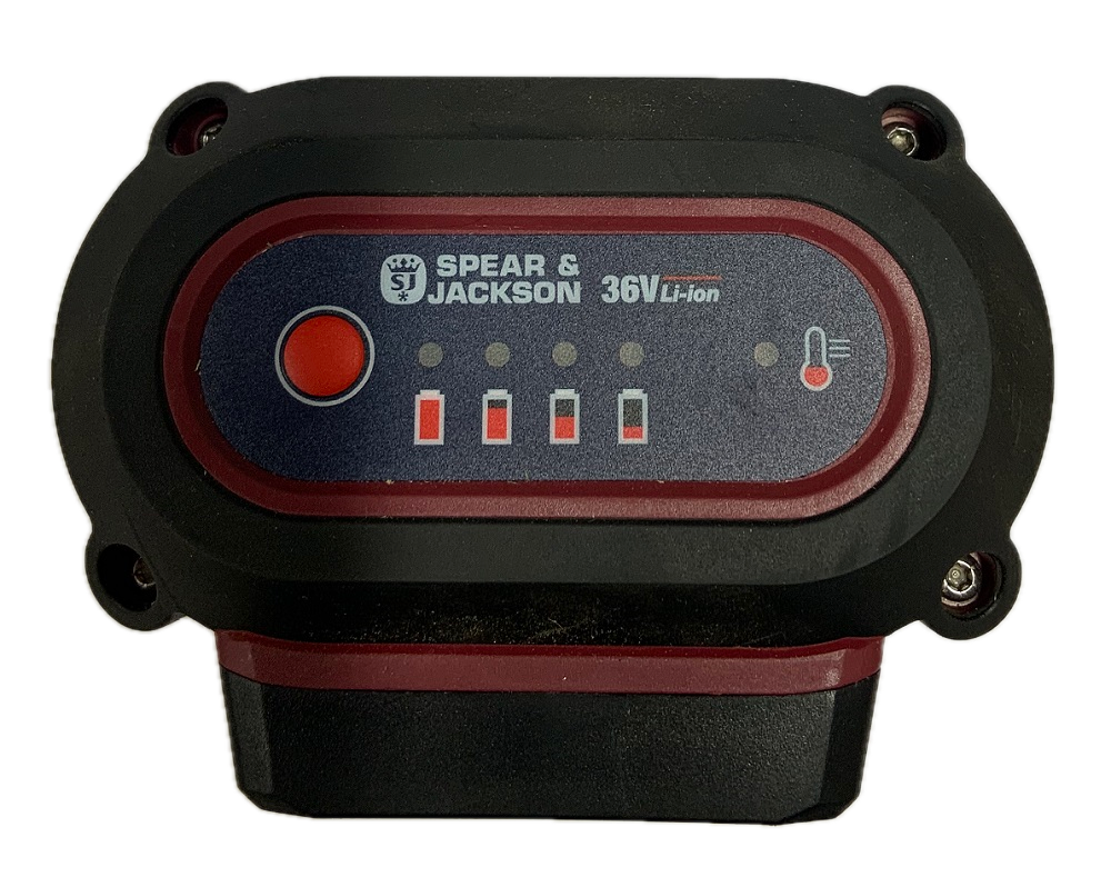 Genuine 36v Battery B0P136-ZF For Spear & Jackson 44cm Cordless Lawnmower - S3644X2CR / 4196075