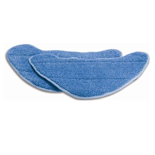 2 x Hook and Loop Microfibre Cleaning Pads For Vax Steam Cleaner Mops