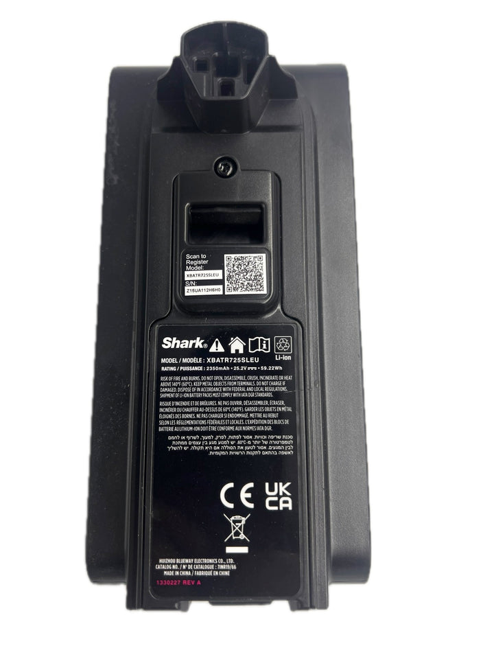 Genuine Battery for Shark Stratos Pro Anti Hair Wrap Pet Cordless Vacuum IZ420UKT