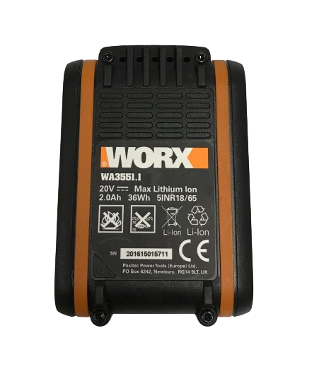 WORX WA3551.1 20V Battery - 