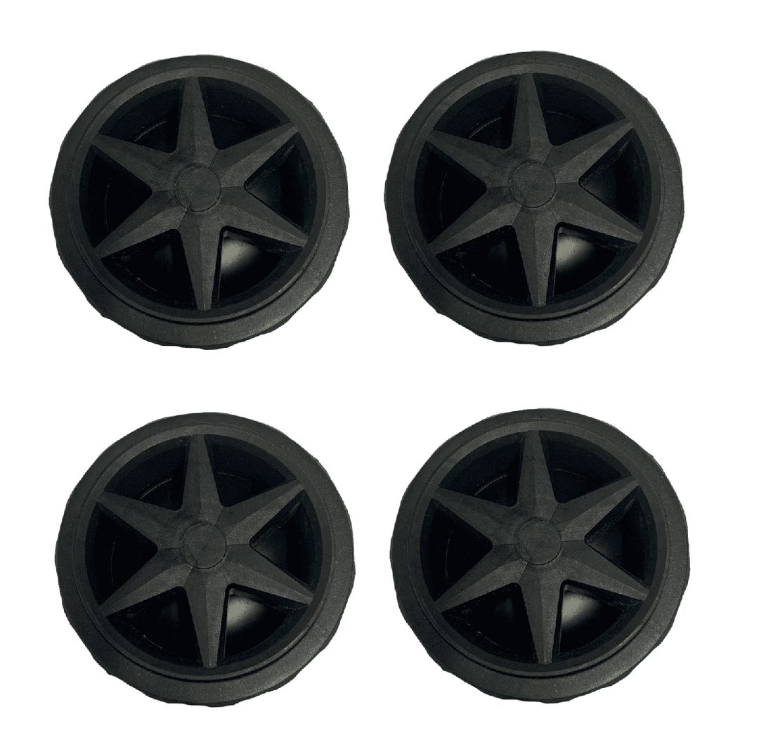 Genuine Set of 4 Wheels For McGregor 1200w 32cm Corded Rotary Lawnmower MER1232