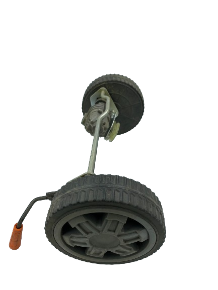 Genuine Rear Wheels & Axle For Yard Force 40cm Push Petrol Lawnmower - 127cc - GM R40(XSS40B)