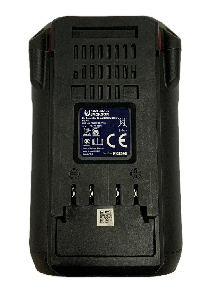 B0P140-ZF 40v Battery For Spear &amp; Jackson 40cm Cordless Lawnmower - S4040X2CR