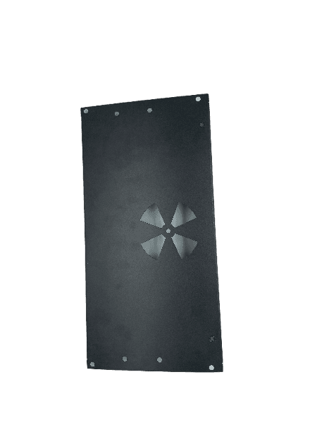 Genuine Firebowl Right Panel For Home Trolley Charcoal BBQ - 8688022