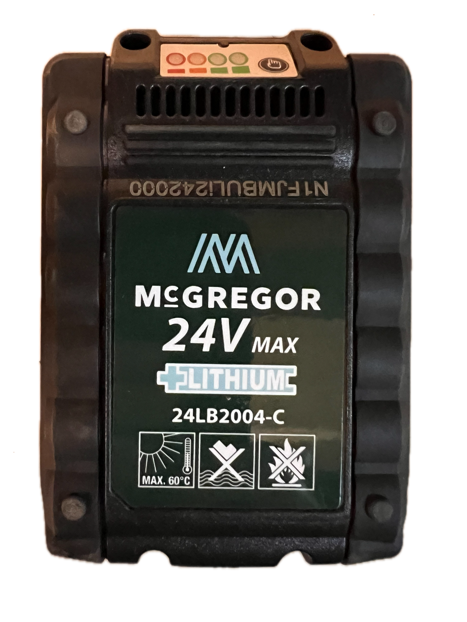 Genuine 24v Battery 24LB2004-C For McGregor Cordless Garden Blower - MCBL24
